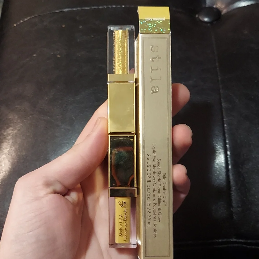 ⭐🍭Stila Spicy Mustard Double Dip Eyeshadow